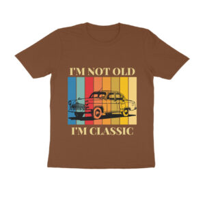 "Classic-left" Men's crew neck T-shirt