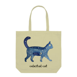 "Celestial Cat" Tote Bag