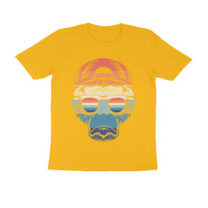 "Cool Monkey" Men's crew neck T-shirt