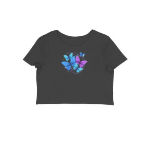 "Butterfly" Women's Crop Top
